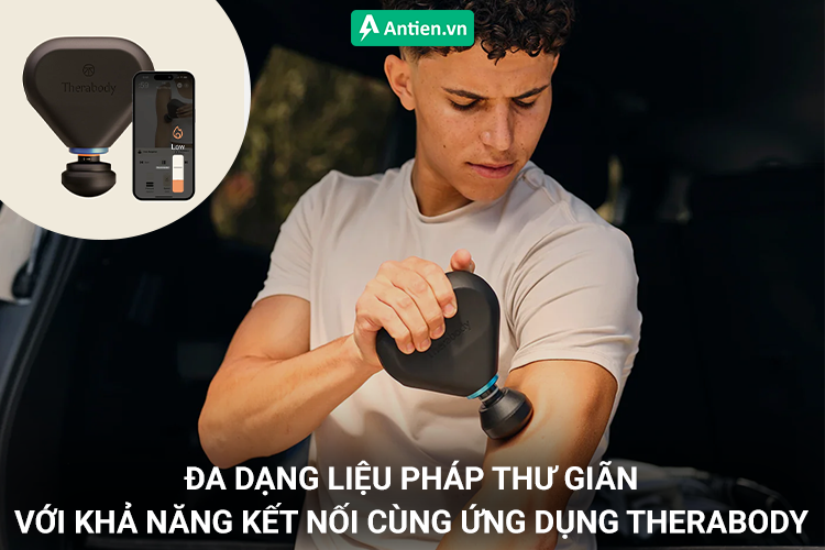 Đa dạng hóa liệu pháp thư giãn cùng ứng dụng Therabody