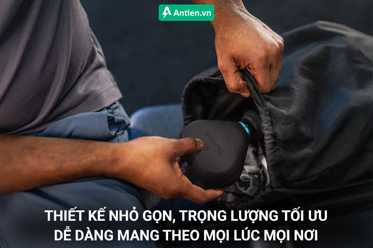 Thiết kế nhỏ gọn, dễ dàng mang theo