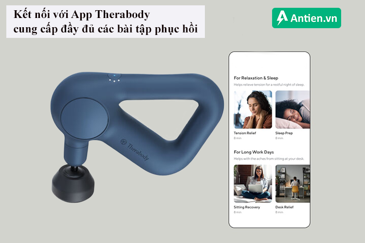 Tăng trải nghiệm trị liệu với App Therabody