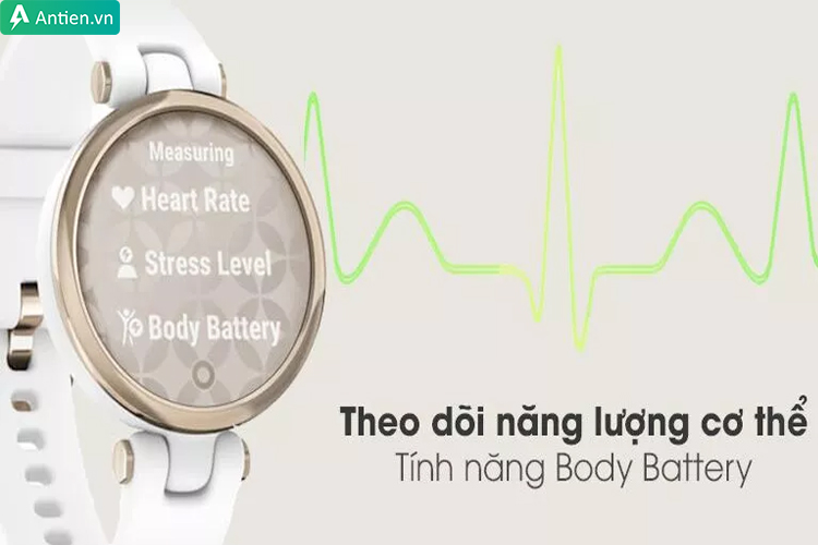 smart watch Garmin Lily theo dõi sức khỏe hàng ngày