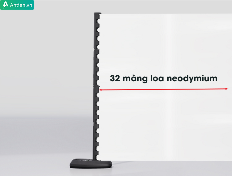 Loa Pro32 trang bị tới 32 driver cho âm thanh bao phủ đồng đều 