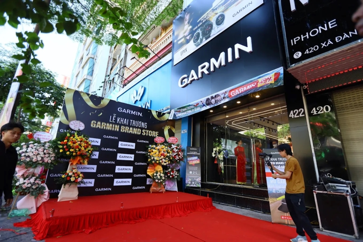 Khai trương Hệ thống cửa hàng Garmin Brand Store