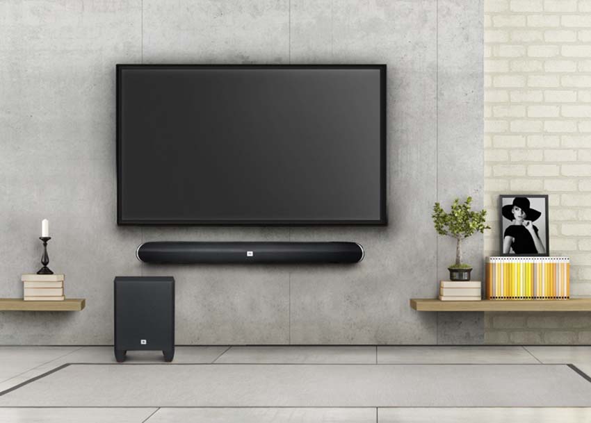 Bộ sản phẩm loa Soundbar JBL Cinema SB250 có giá chỉ 3.990.000đ