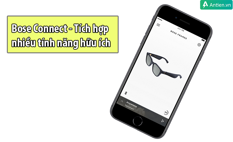 App Bose Connect với nhiều tính năng hữu ích