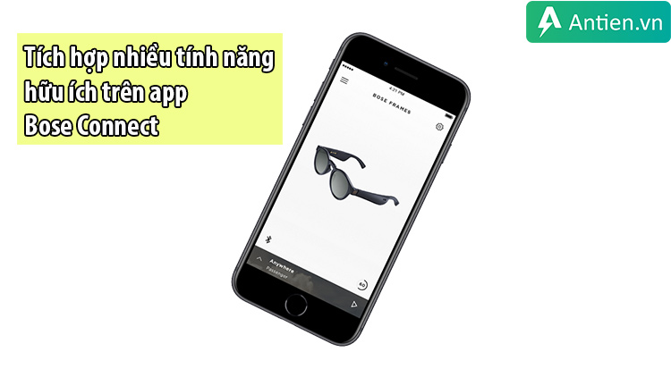 App Bose Connect với nhiều tính năng hữu ích