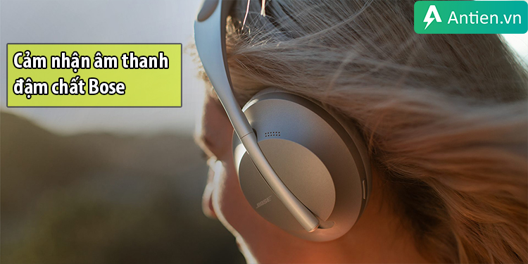 Tai nghe Bose Headphones 700 cho chất lượng âm thanh tuyệt vời