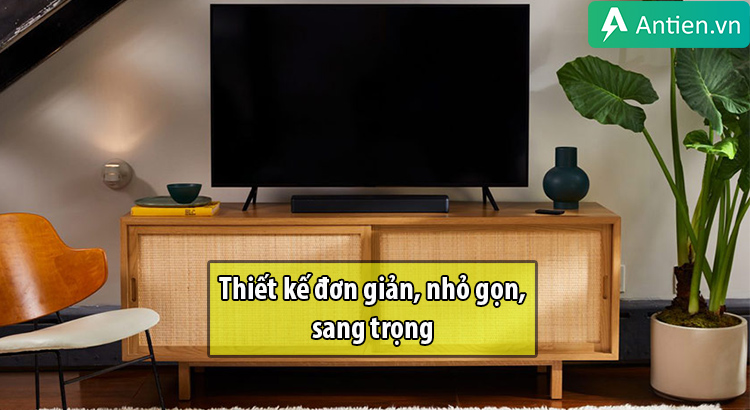 Bose TV Speaker - Chiếc Soundbar đơn giản, nhỏ gọn