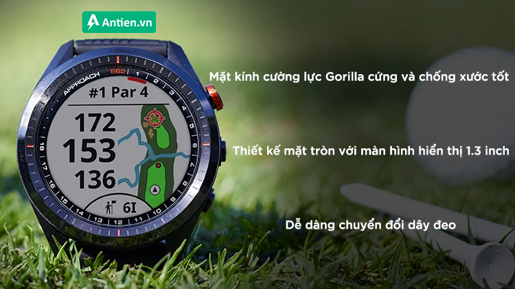 Đồng hồ Garmin Approach S62 Premium with CT10 Bundle, Golf GPS