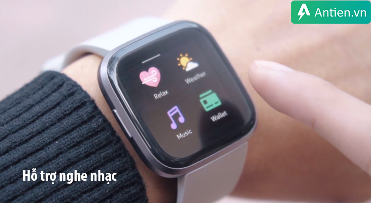 Đồng hồ thể thao Fitbit Versa 2 hỗ trợ nghe nhạc