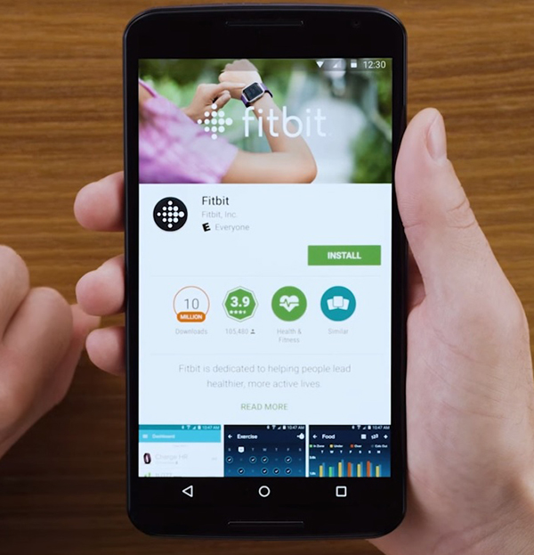Tải ứng dụng quản lý đồng hồ Fitbit về máy
