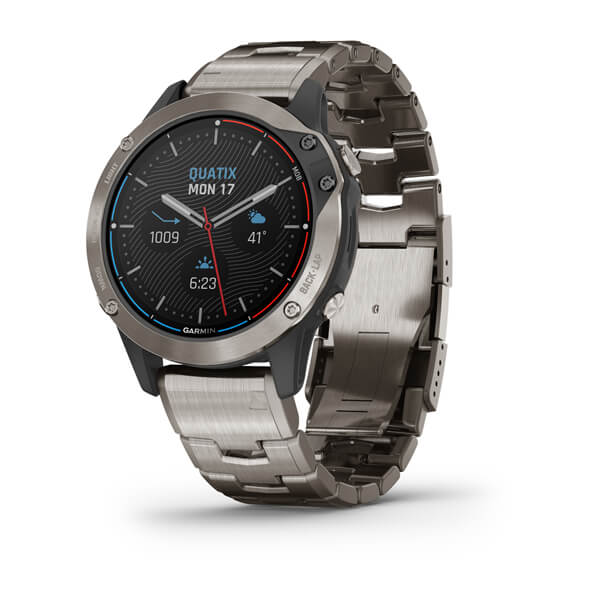 Đồng hồ Garmin Quatix 6 Titanium Gray with Titanium Band