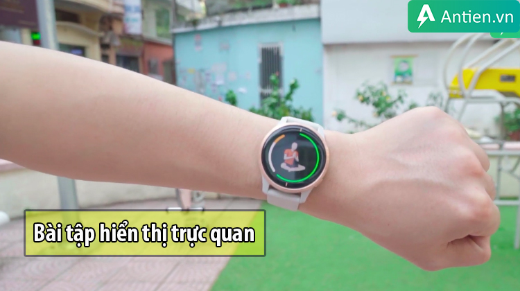 Hỗ trợ tập luyện trực quan, chính xác