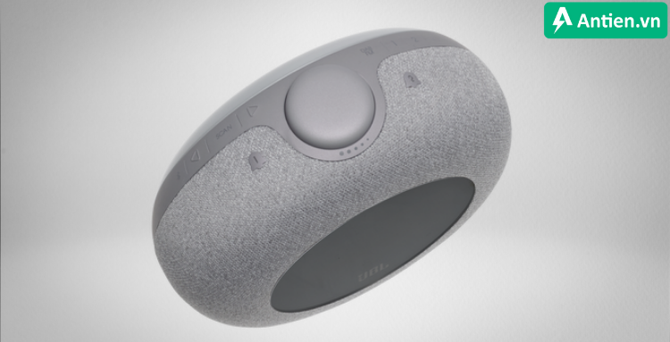 Núm điều khiển và các nút điều chỉnh chế độ âm thanh, báo thức của JBL Horizon 2