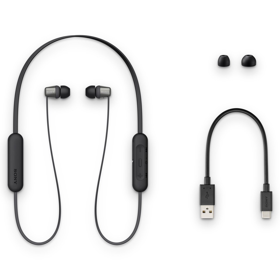 Sony WI-C200 có 3 kích cỡ nút tai để lựa chọn