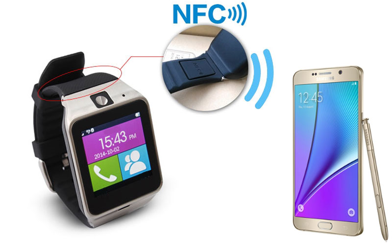 Đồng hồ thông minh UKOEO UK25 màn cảm ứng có NFC