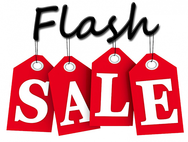 Chương trình Flash sale chớp nhoáng - Choáng ngợp giá sốc lên đến 62%