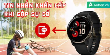 Hướng dẫn thiết lập cuộc gọi khẩn cấp trên đồng hồ Garmin Venu 2 Plus