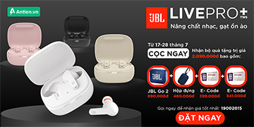 [CỌC NGAY JBL LIVE PRO+] NHẬN LIỀN TAY QUÀ KHỦNG TỚI 2 TRIỆU ĐỒNG