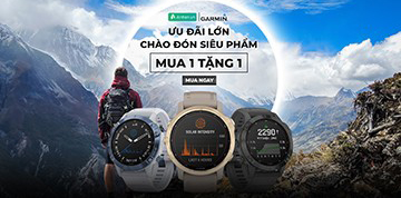 [SIÊU HOT] MUA 1 GARMIN TẶNG 1 DÂY ĐEO CHÍNH HÃNG TRỊ GIÁ 1.200.000 ĐỒNG