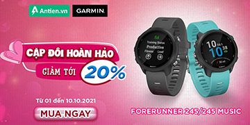 GIẢM TỚI 20% KHI MUA COMBO GARMIN: VENU SQ/ SQ MUSIC/ FORERUNNER 245/ 245 MUSIC