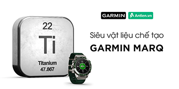 Titanium – Siêu vật liệu trong chế tác đồng hồ Garmin MarQ cao cấp