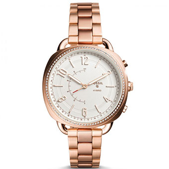 Đồng hồ thông minh Fossil Hybrid FTW1208 - ACCOMPLICE ROSE GOLD-TONE STAINLESS STEEL