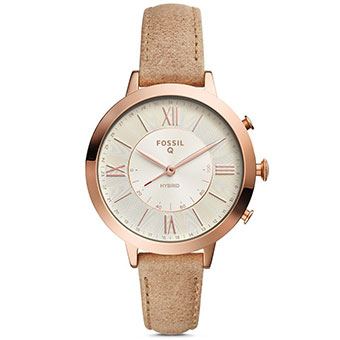 Đồng hồ thông minh Fossil Hybrid FTW5010 - VIRGINIA ROSE GOLD-TONE STAINLESS STEEL